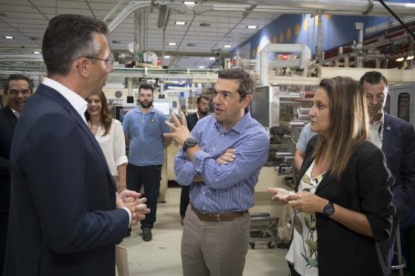 Οταν ο Τσίπρας έδινε συγχαρητήρια στην Παπαστρατος για τις καλές εργασιακές σχέσεις