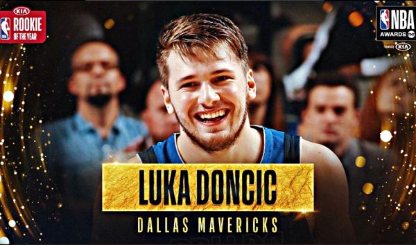 Rookie της Χρονιάς ο Ντόντσιτς με ποσοστό ρεκόρ