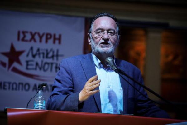 Λαφαζάνης στο One Channel: Ο Τσίπρας τρομοκρατήθηκε το 2015