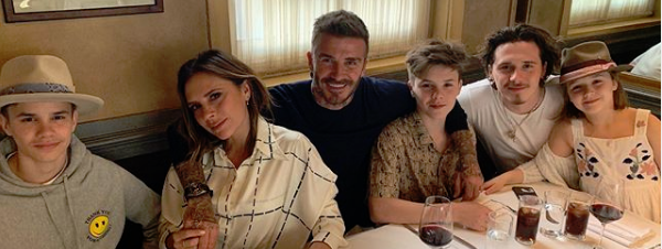 Οι διακοπές της οικογένειας Beckham