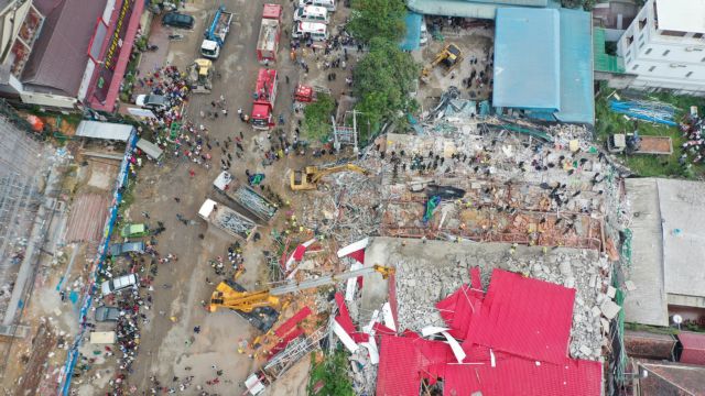 Καμπότζη: Επτά οι νεκροί από την κατάρρευση ενός υπό κατασκευή κτιρίου