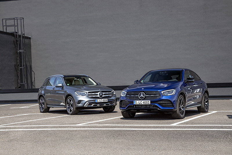 Mercedes-Benz GLC και GLC Coupe: Ζωτικός χώρος