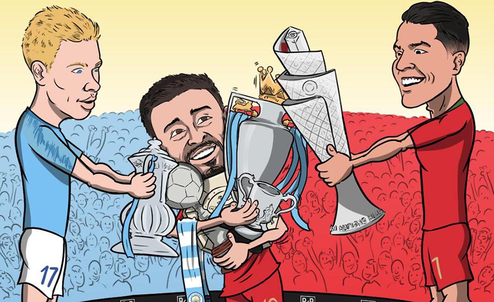 Μπερνάρντο Σίλβα: O παίκτης που… νίκησε Ντε Μπρόινε, Κριστιάνο (pic, vid)