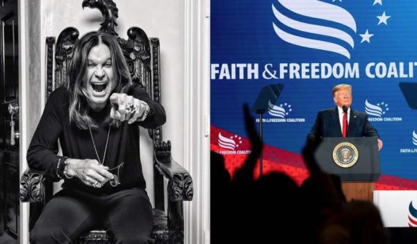 Έξαλλος ο Όζι Όσμπορν με τον Ντόναλντ Τραμπ