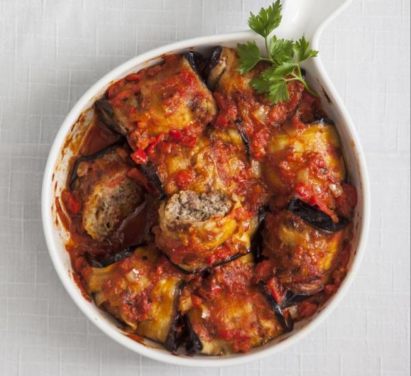 Τυλιχτάρια μελιτζάνας