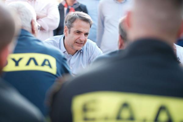 Μητσοτάκης: Η αναδιοργάνωση της πολιτικής προστασίας αρχίζει άμεσα