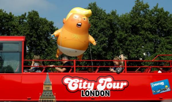 Το μπαλόνι «Trump Baby» ξανά στον αέρα