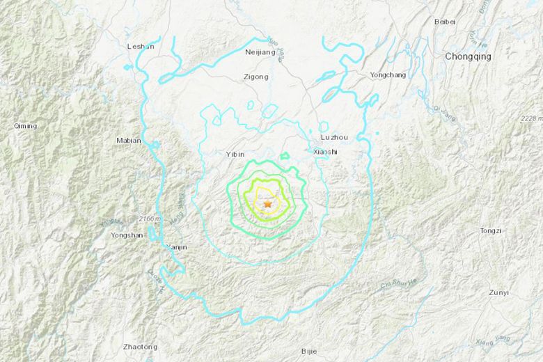 Κίνα : Φονικός σεισμός 6 Ρίχτερ χτύπησε την επαρχία Σετσουάν