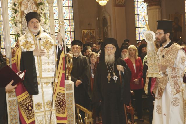 Η λαμπρή ενθρόνιση του Αρχιεπισκόπου Αμερικής Ελπιδοφόρου