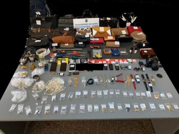 Εξάρθρωση σπείρας διαρρηκτών που «χτυπούσε» και σπίτια ποδοσφαιριστών
