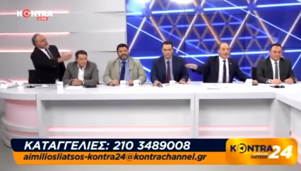 Απίστευτος καβγάς on air Βελόπουλου με δημοσιογράφο