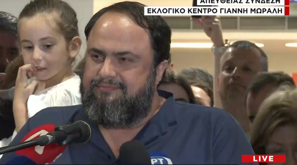 Ενωτικός ο Βαγγέλης Μαρινάκης μετά τη σαρωτική νίκη του Συνδυασμού «Πειραιάς – Νικητής»