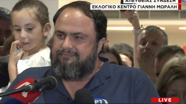 Ενωτικός ο Βαγγέλης Μαρινάκης μετά τη σαρωτική νίκη του Συνδυασμού «Πειραιάς – Νικητής»