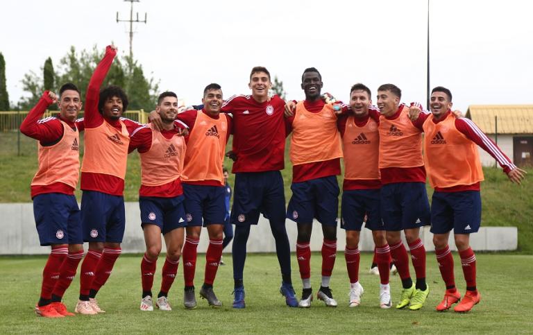 Ολυμπιακός : «Κλικ» από την προετοιμασία στην Πολωνία