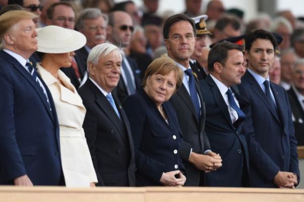 Δίπλα στους Τραμπ και τη βασίλισσα Ελισάβετ ο Παυλόπουλος