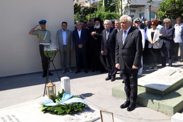 Προκόπης Παυλόπουλος: Δεν θα περάσουν τα ναζιστικά και φασιστικά μορφώματα