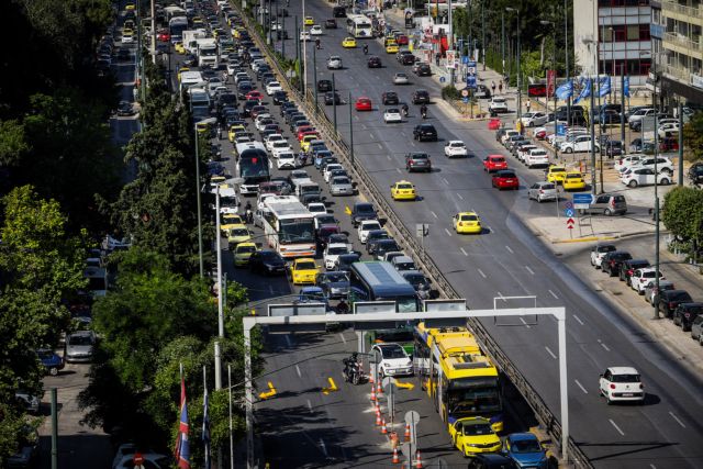 Κυκλοφοριακό χάος στη Συγγρού λόγω έργων