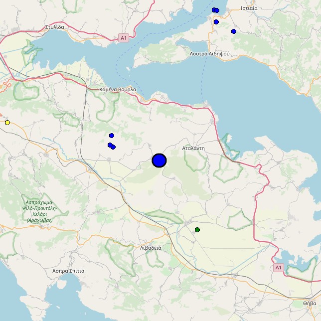 Σεισμός : 4.1 Ρίχτερ από την Αταλάντη κούνησαν και την Αθήνα