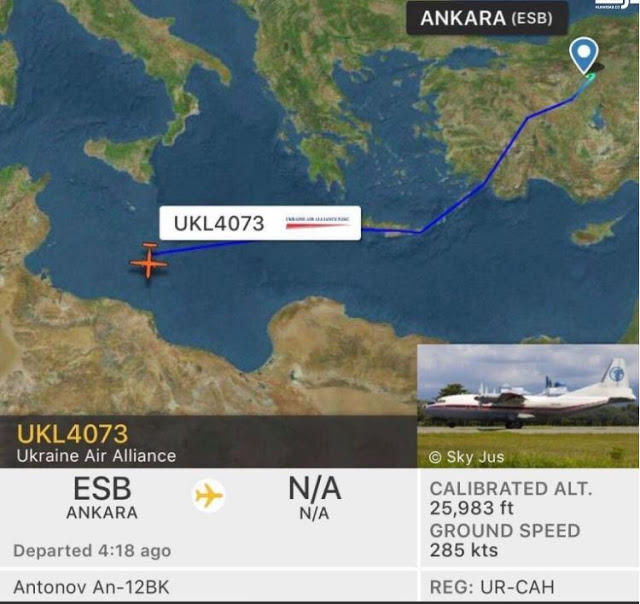 Υποπτεύονται την Τουρκία για μεταφορά όπλων στη Λιβύη