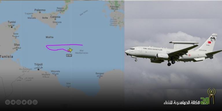 Κατέγραψαν αναγνωριστικές πτήσεις της Τουρκίας βόρεια της Λιβύης