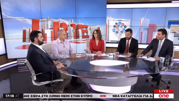 Στα ύψη η πολιτική αντιπαράθεση: Κ. Δέρβος και Μ. Υδραίος στο Οne Line