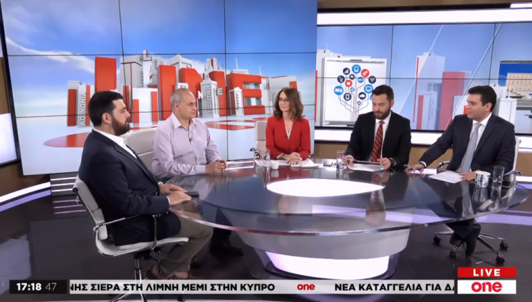 Στα ύψη η πολιτική αντιπαράθεση: Κ. Δέρβος και Μ. Υδραίος στο Οne Line