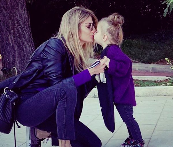 Η γλυκιά «καληνύχτα» της κόρης της Νατάσας Σκαφιδά