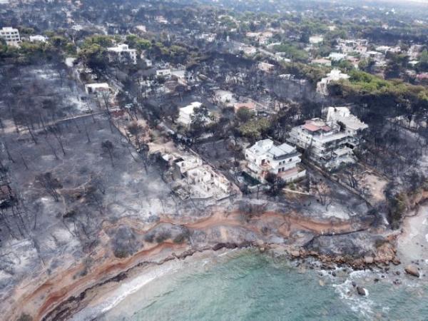 Συγκλονιστικό βίντεο: Η Κινέττα και το Μάτι πριν και μετά την απόλυτη καταστροφή