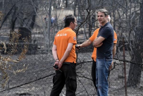 Στο Μάτι ο Μητσοτάκης την Τρίτη ανήμερα της εθνικής τραγωδίας