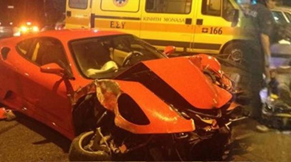 Τραγικό: Ο Ζαχαριάς σώθηκε από θαύμα σε άλλο τροχαίο το 2014 με Ferrari