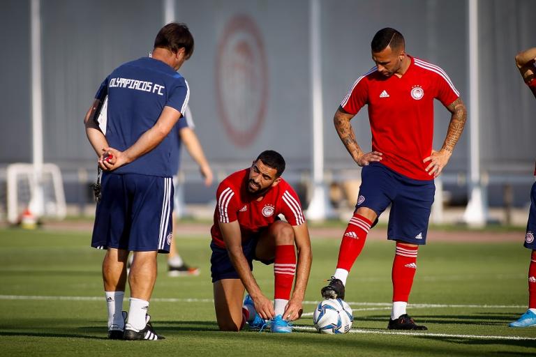 Video: Η τελευταία προπόνηση του Ολυμπιακού ενόψει Πλζεν