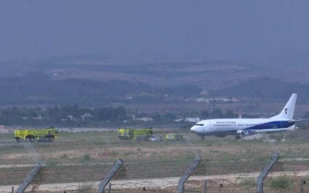 Ισραήλ: Αίσιο τέλος για το αεροπλάνο – Δεξιοτέχνης ο πιλότος