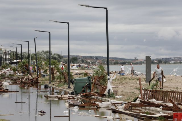 Χαλκιδική: Διάμετρο 160 χλμ είχε η «υπερκυτταρική» καταιγίδα