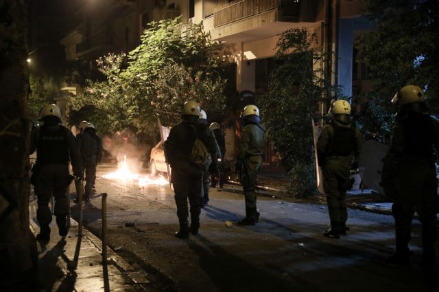 Επεισόδια στην πορεία για τον Γρηγορόπουλο στα Εξάρχεια