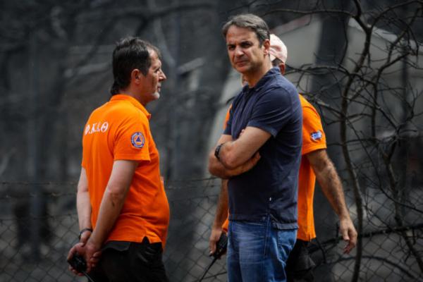 Ο Κυριάκος Μητσοτάκης πάει στο κατεστραμμένο Μάτι