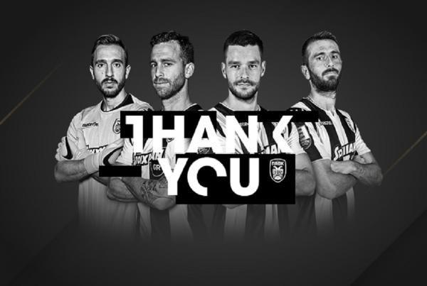 ΠΑΟΚ : Το ιδιαίτερο «αντίο» σε Κάνιας, Σάκχοφ, Γλύκο και Μαλεζά