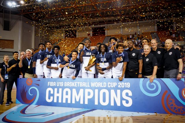 Παγκόσμιο U19: Στην κορυφή του κόσμου επέστρεψαν οι ΗΠΑ