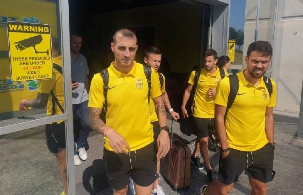 Η υποδοχή της αποστολής του Άρη στην Κύπρο (pics)