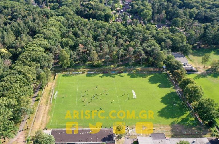 Προπόνηση Άρη : Εντυπωσιακές εικόνες από αέρος