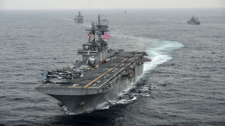 Πολεμικό πλοίο των ΗΠΑ κατέρριψε ιρανικό drone στο Στενό του Ορμούζ