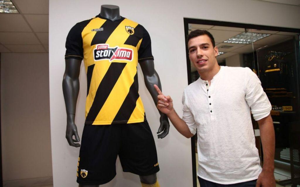 Μίλος Ντέλετιτς : «Μεγάλη τιμή να φορέσω τη φανέλα της ΑΕΚ»