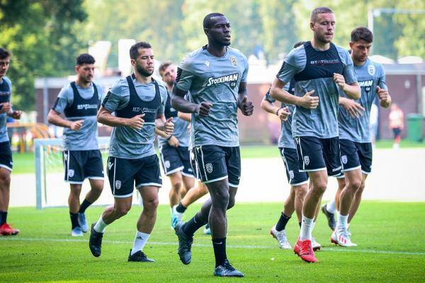 Η πρώτη προπόνηση του Εσίτι με τον ΠΑΟΚ