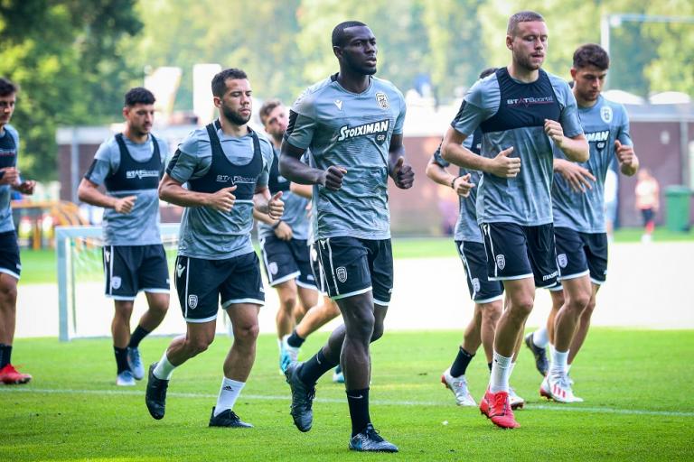 Η πρώτη προπόνηση του Εσίτι με τον ΠΑΟΚ