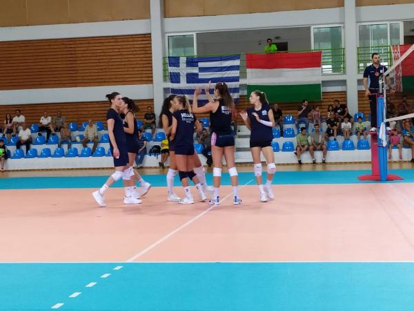 Εθνική βόλεϊ γυναικών : Φιλική νίκη επί της Ουγγαρίας