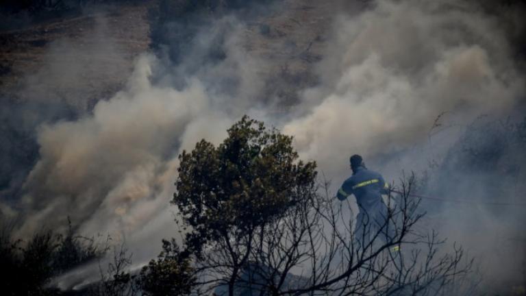 Φωτιά και στο Κάτω Σούλι Μαραθώνα