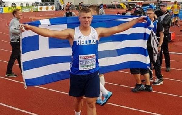 Φραντζεσκάκης: Ασημένιο μετάλλιο στο Ευρωπαϊκό Πρωτάθλημα Κ20