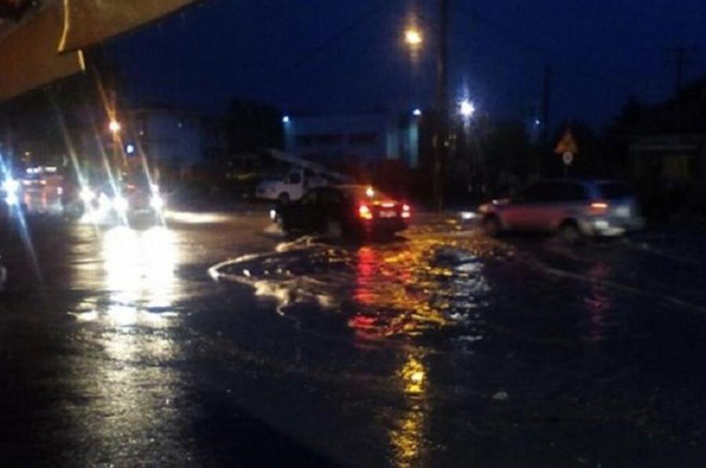 Εκτεταμένες ζημιές στην Ημαθία από σφοδρή καταιγίδα