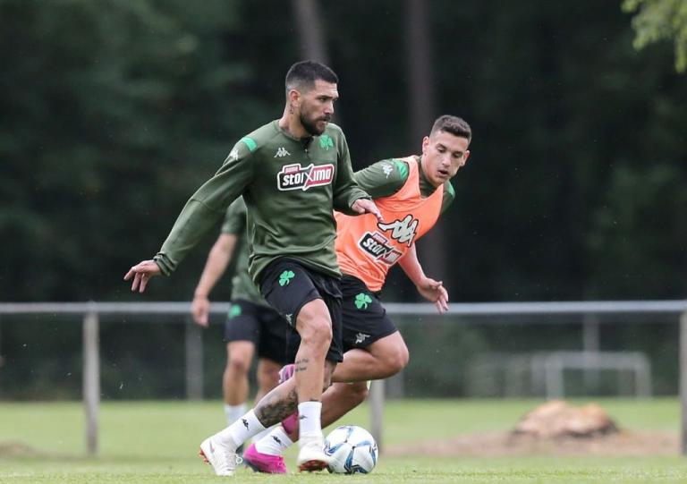 «Κλικ» από την πρώτη προπόνηση Κολοβού στον Παναθηναϊκό