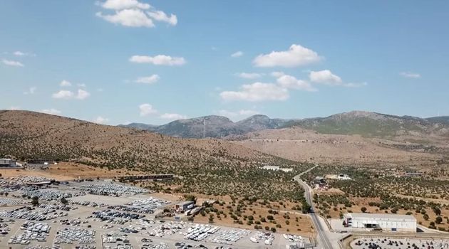 Σεισμός στη Μαγούλα: Το επίκεντρο του σεισμού από ψηλά