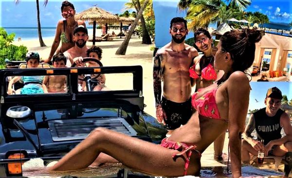 Οι χλιδάτες διακοπές του Μέσι στην εξωτική Καραϊβική